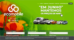 Desktop Screenshot of ecomobile.pt